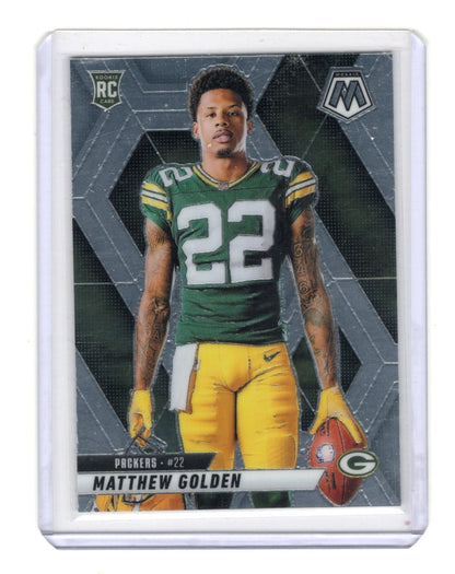 2025 Panini Mosaic Matthew Golden Card RC Green Bay Packers