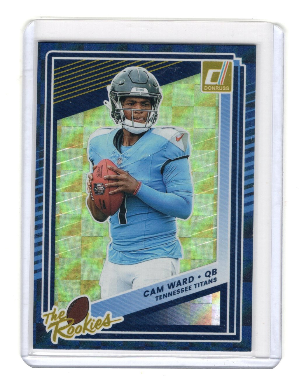2025 Donruss Cam Ward Card The Rookies Tennessee Titans