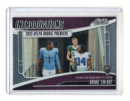 2025 Panini Absolute Bring 'Em Out Card Introductions multiple
