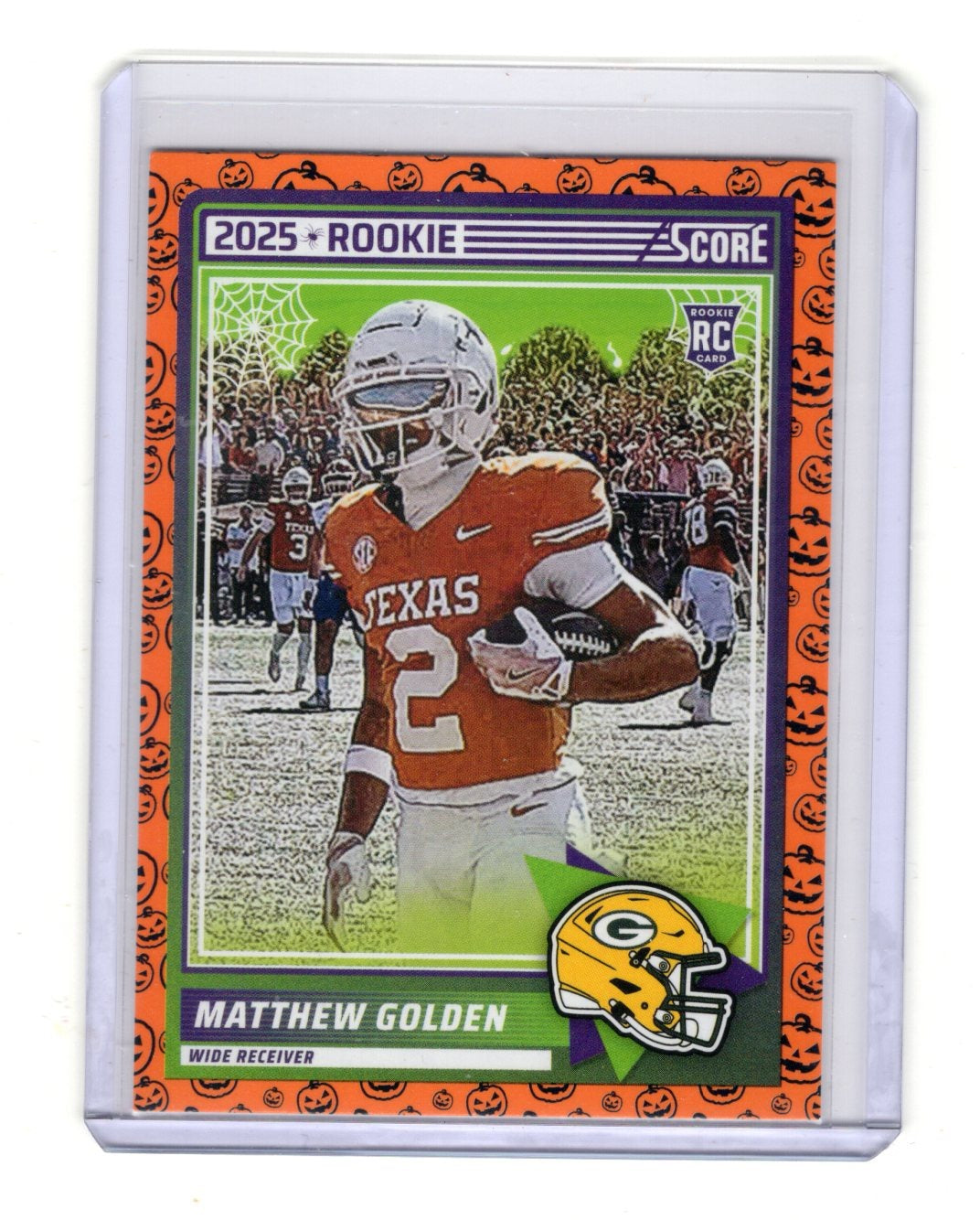 2025 Score-A-Treat Matthew Golden Card RC Green Bay Packers