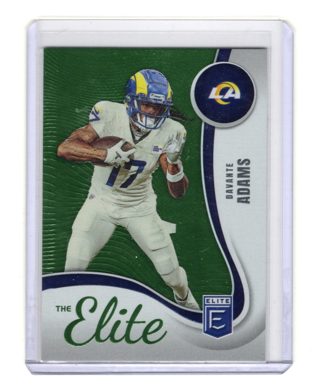 2025 Donruss Elite Davante Adams Card The Elite Green Los Angeles Rams