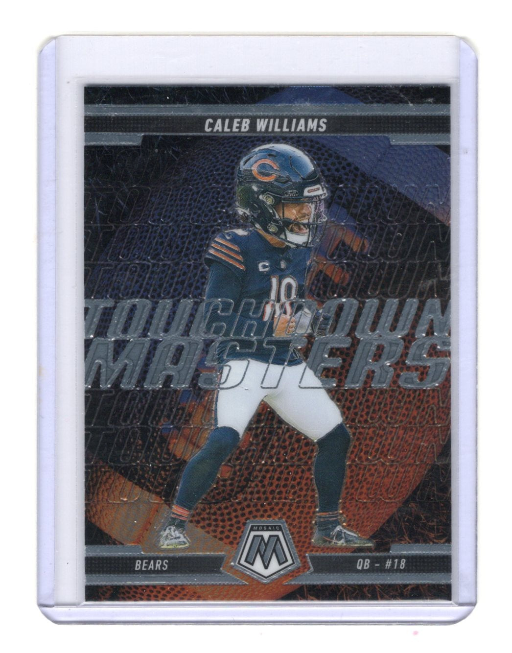 2025 Panini Mosaic Caleb Williams Card Touchdown Masters Mosaic Chicago Bears