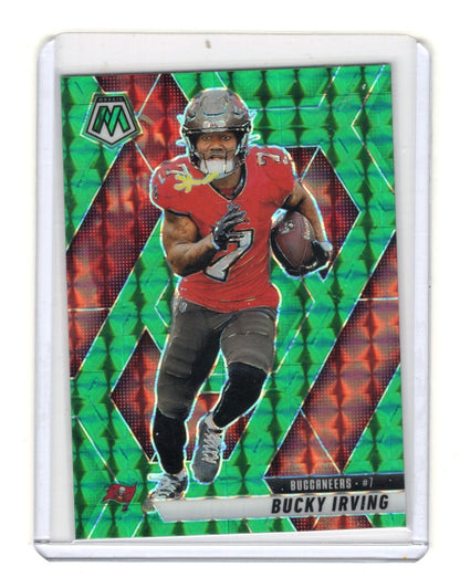 2025 Panini Mosaic Bucky Irving Card Mosaic Green Tampa Bay Buccaneers