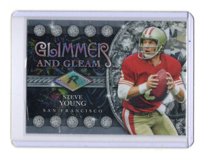 2024 Topps Resurgence Steve Young Card Glimmer and Gleam HOF San Francisco 49ers