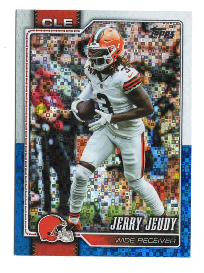 2026 Topps Flagship Jerry Jeudy Card White & Blue Cleveland Browns