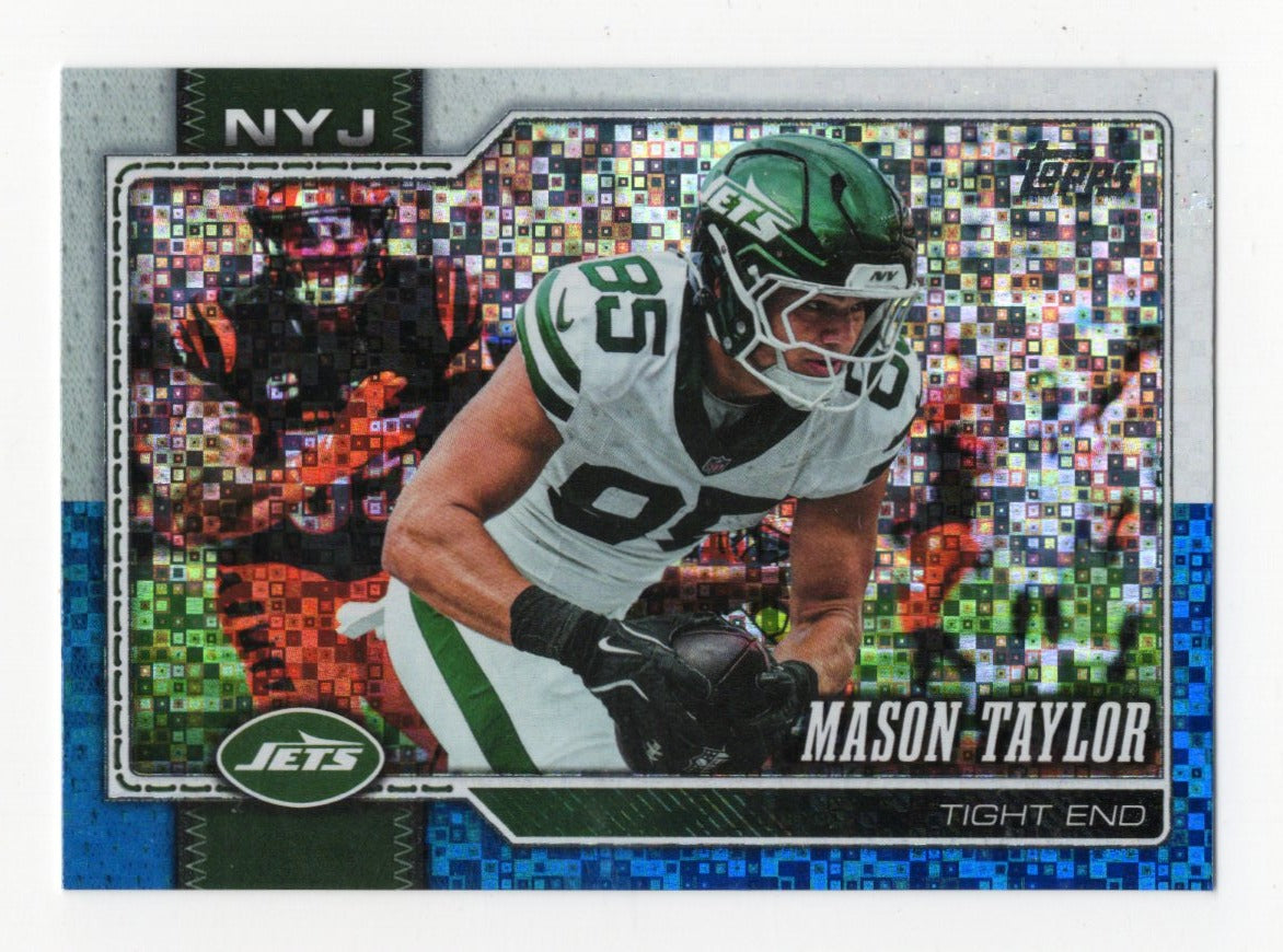 2026 Topps Flagship Mason Taylor Card White & Blue New York Jets