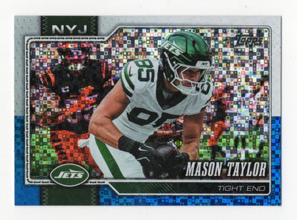 2026 Topps Flagship Mason Taylor Card White & Blue New York Jets