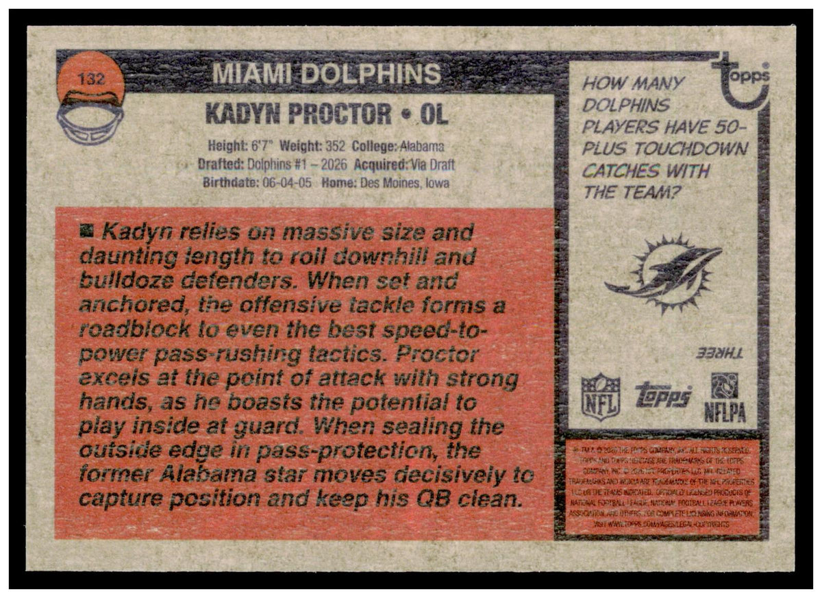 2026 Topps Flagship Caleb Douglas 1991 Topps Football 35th Anniversary Crackle