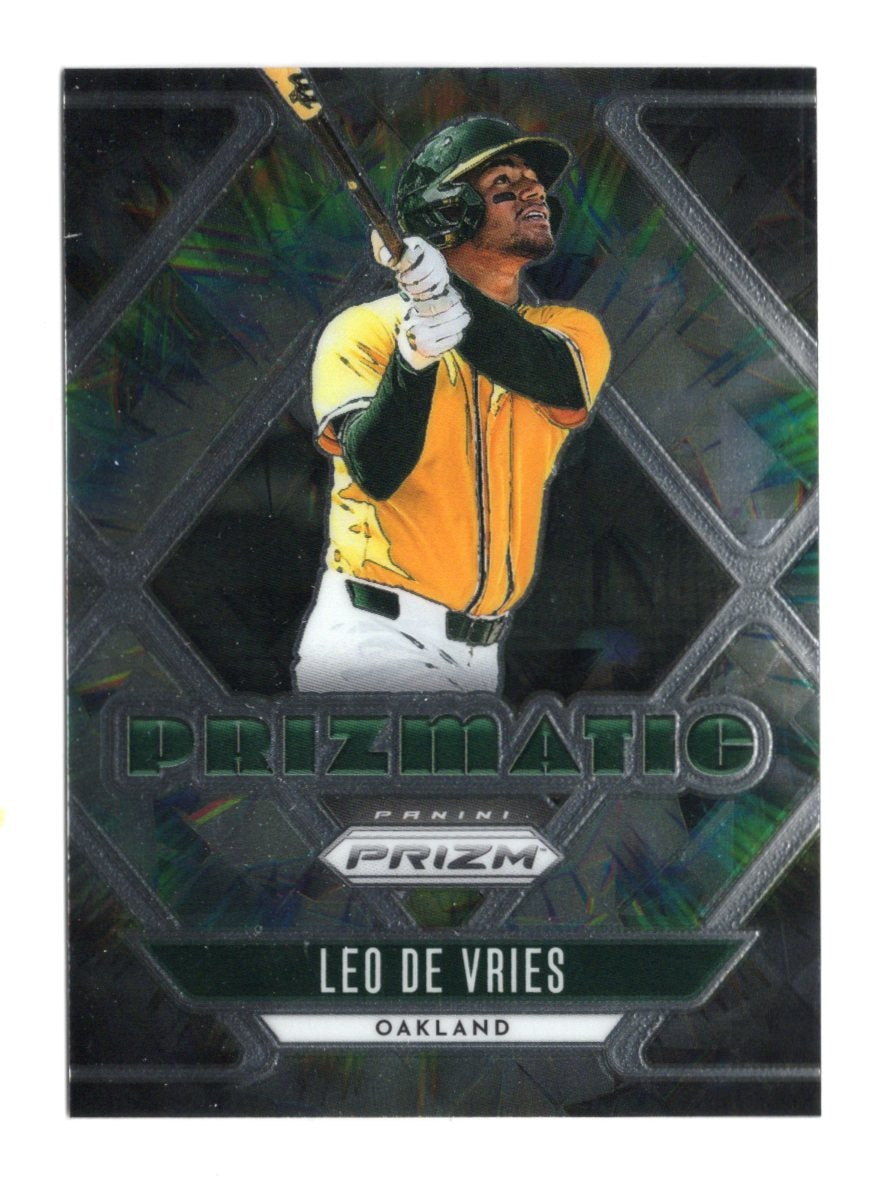2026 Panini Prizm Leo De Vries Card Prizmatic Athletics