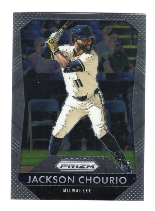 2026 Panini Prizm Baseball Jackson Chourio Prizm Throwback Insert #28 Brewers