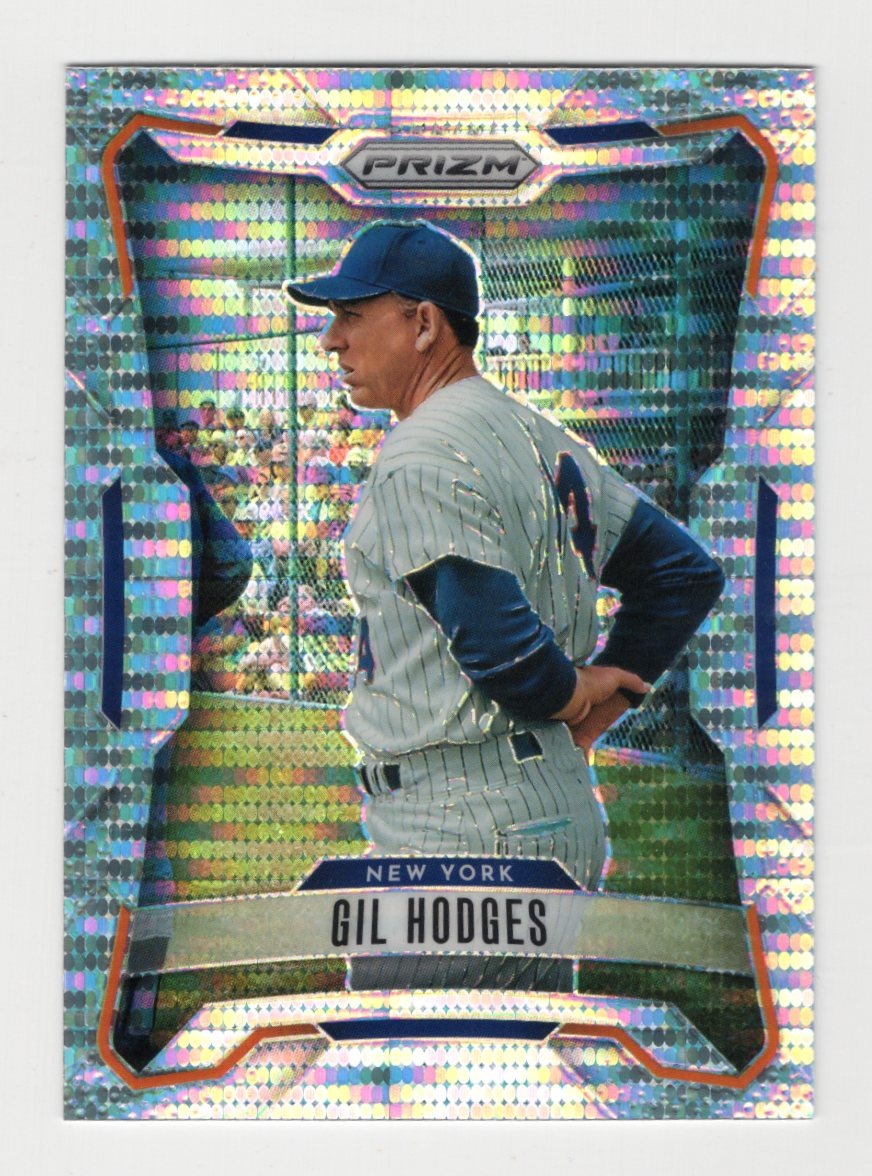2026 Panini Prizm Gil Hodges Card Circles Silver Prizm HOF New York Mets