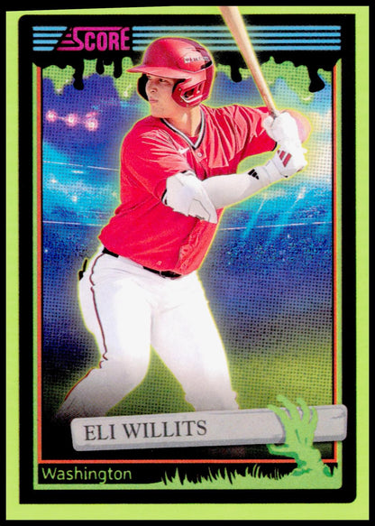 2026 Score-A-Treat Eli Willits Card Slime Washington Nationals