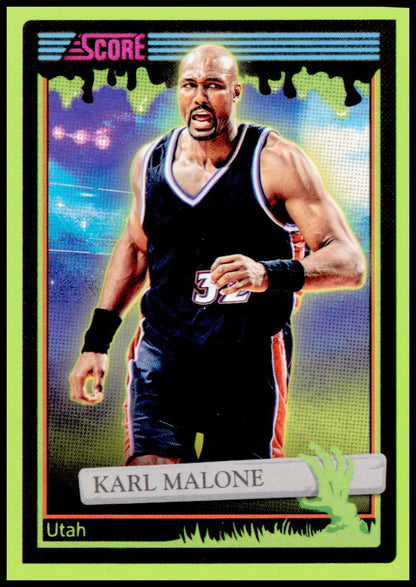 2026 Score-A-Treat Karl Malone Card Slime HOF Utah Jazz