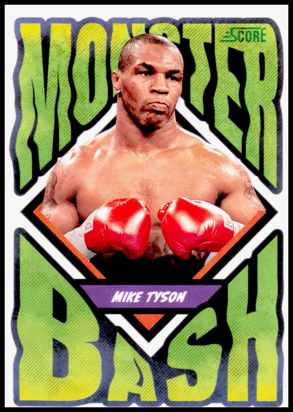 2026 Panini Score A Treat Mike Tyson Monster Bash Insert Boxing Champ Card