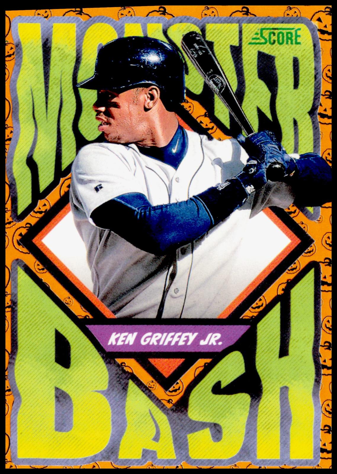 2026 Panini Score A Treat Ken Griffey Jr Monster Bash Orange Pumpkin Seattle HOF