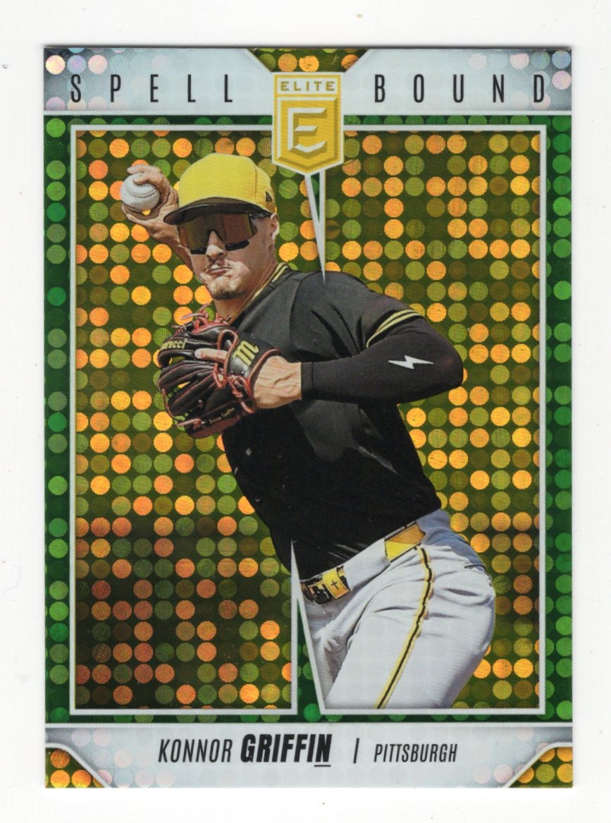 2026 Donruss Elite Konnor Griffin Card Spellbound Gold SN Pittsburgh Pirates