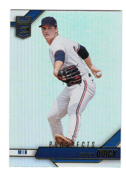 2026 Donruss Elite Riley Quick Card Minnesota Twins