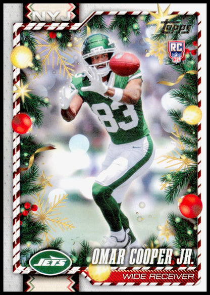 2026 Topps Holiday Omar Cooper Jr. Card RC New York Jets