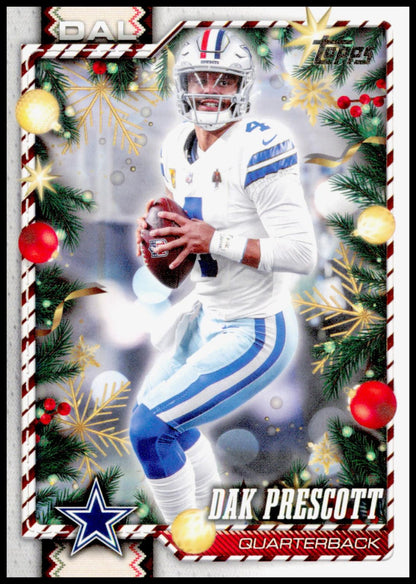 2026 Topps Flagship Dak Prescott F*** Cancer Card Dallas Cowboys