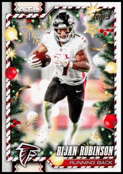 2026 Topps Holiday Bijan Robinson #6 Atlanta Falcons RB