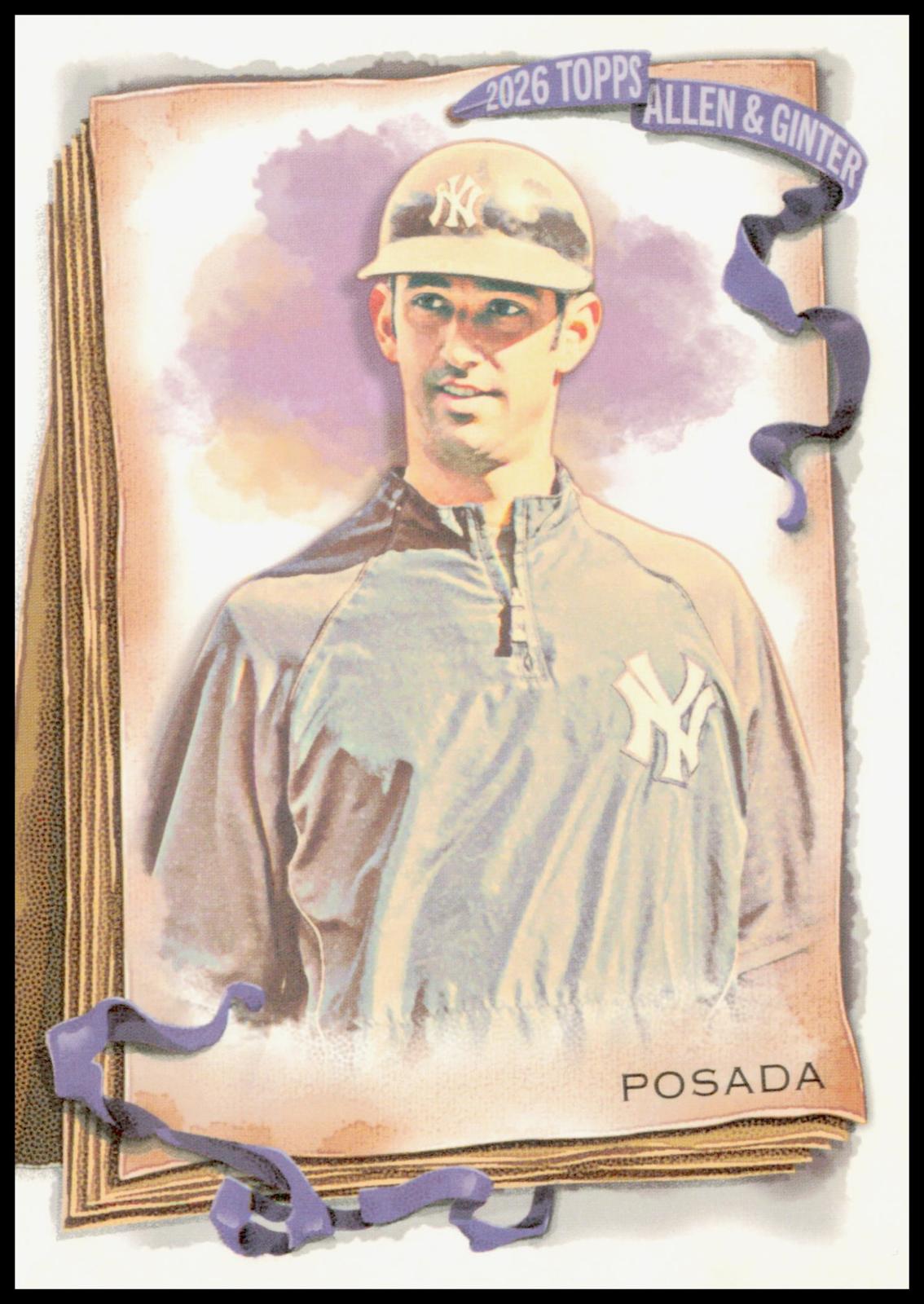 2026 Topps Allen & Ginter Jorge Posada Card New York Yankees