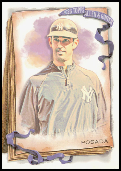 2026 Topps Allen & Ginter Jorge Posada Card New York Yankees