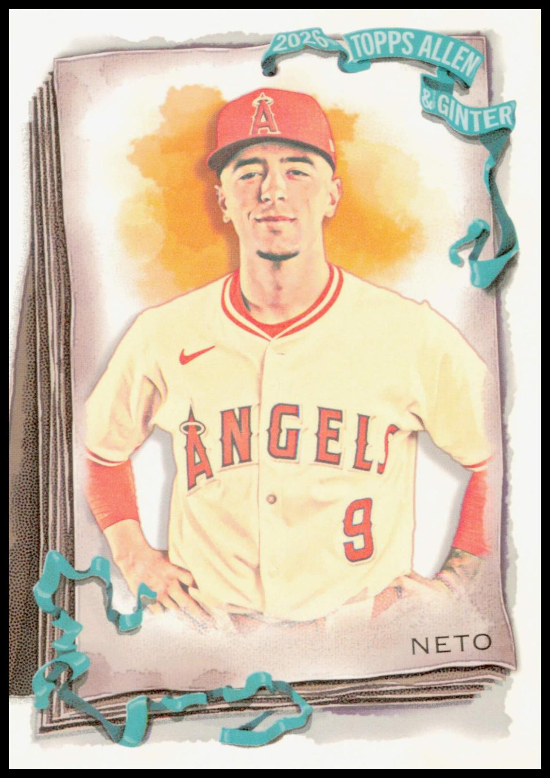 2026 Topps Allen & Ginter Zach Neto Card Los Angeles Angels