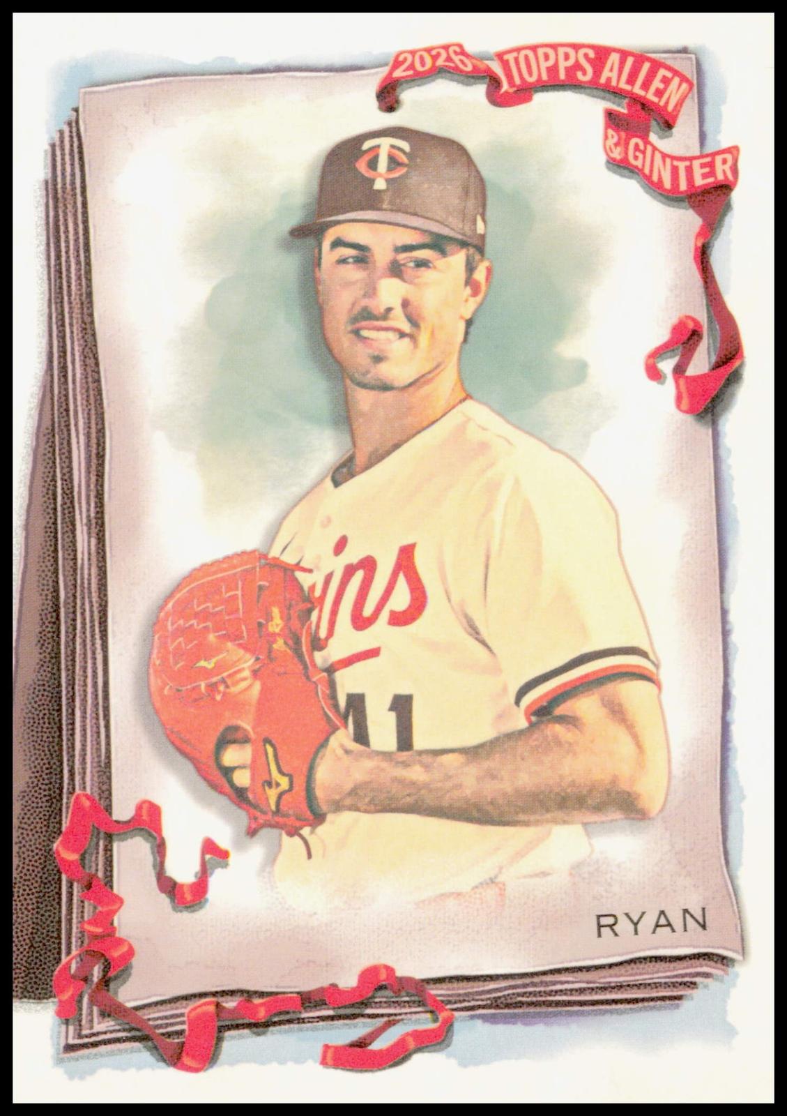 2026 Topps Allen & Ginter Joe Ryan Card Minnesota Twins