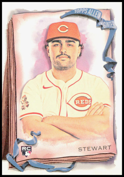2026 Topps Allen & Ginter Sal Stewart Card RC Cincinnati Reds
