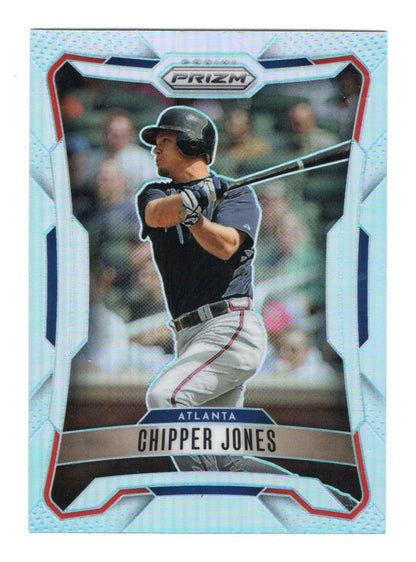 2026 Panini Prizm Chipper Jones Card Silver Prizm HOF Atlanta Braves