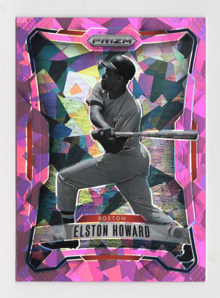 2026 Panini Prizm Elston Howard Card Pink Ice Prizm Boston Red Sox