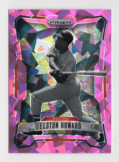 2026 Panini Prizm Elston Howard Card Pink Ice Prizm Boston Red Sox