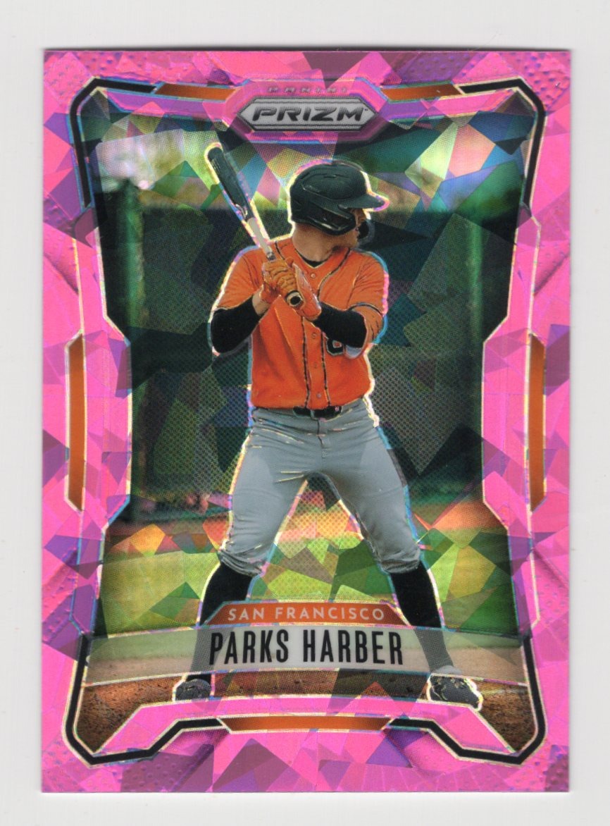 2026 Panini Prizm Parks Harber Card Pink Ice Prizm San Francisco Giants