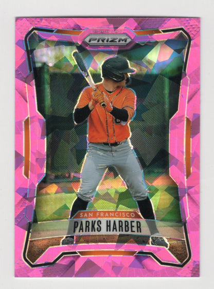 2026 Panini Prizm Parks Harber Card Pink Ice Prizm San Francisco Giants