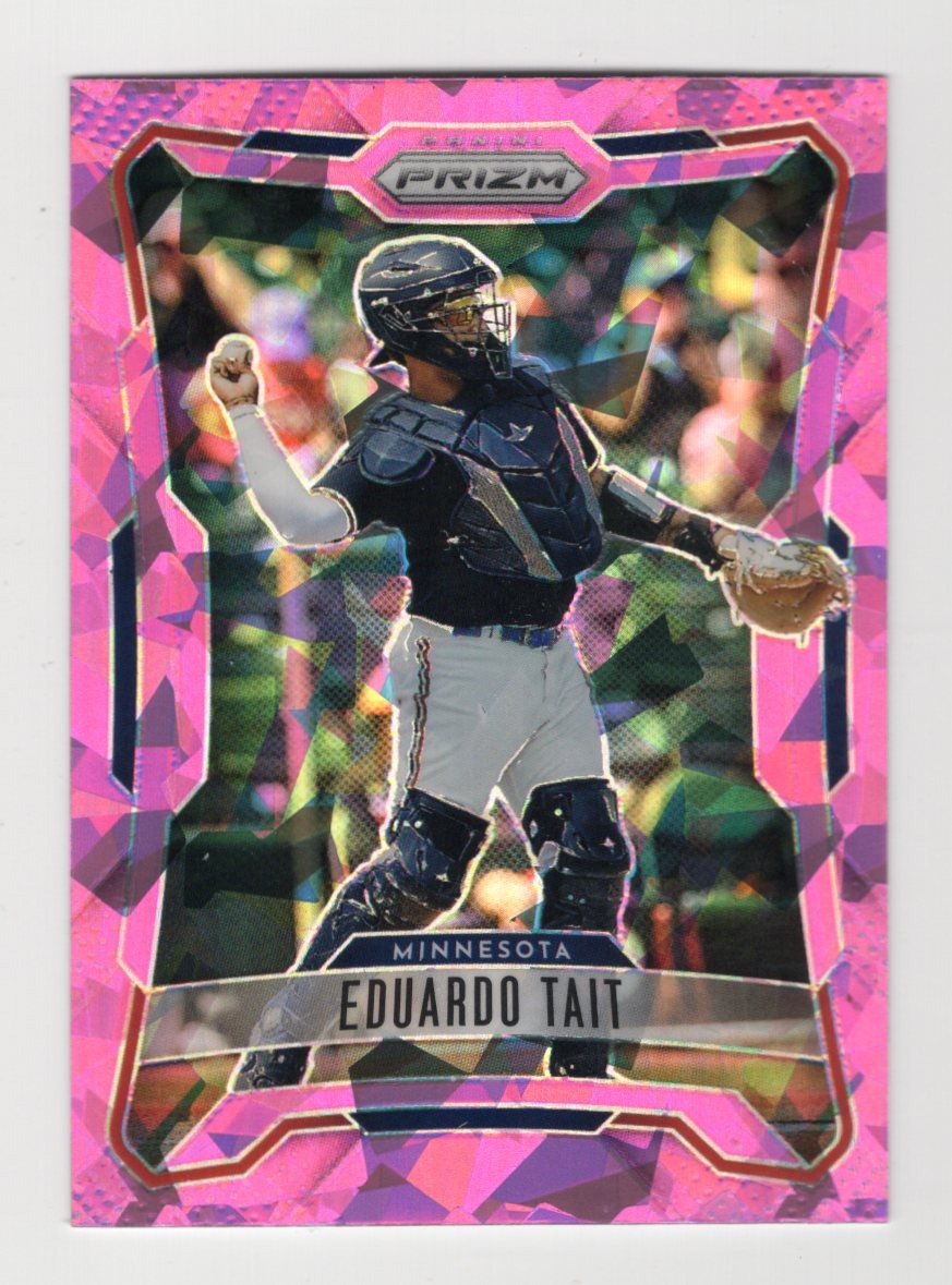 2026 Panini Prizm Eduardo Tait Card Pink Ice Prizm Minnesota Twins
