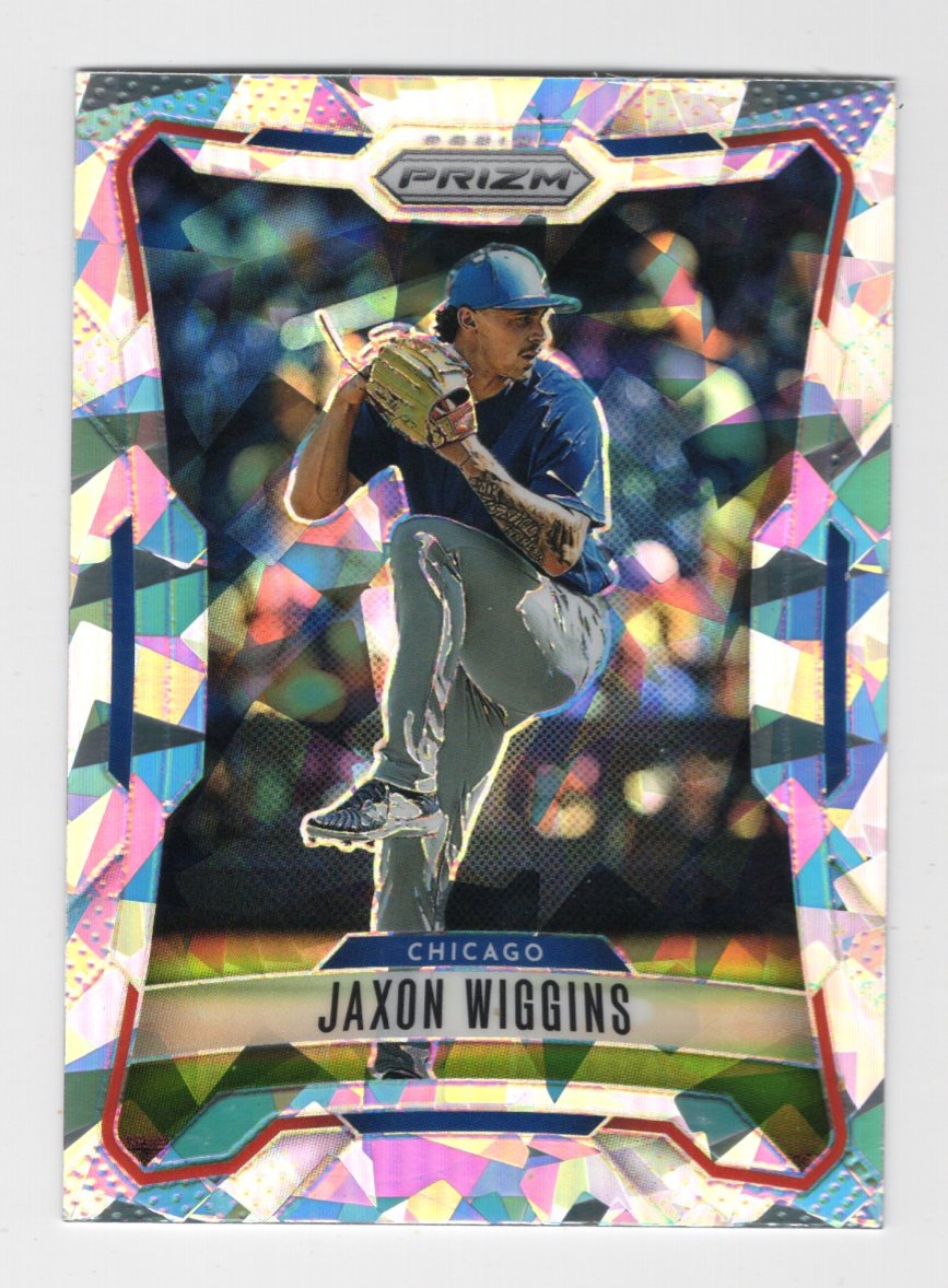 2026 Panini Prizm Jaxon Wiggins Card Ice Prizm Chicago Cubs
