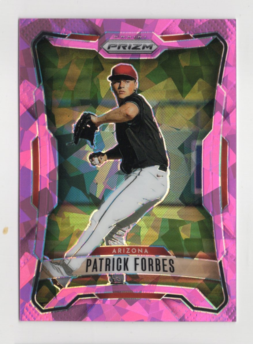 2026 Panini Prizm Patrick Forbes Card Pink Ice Prizm Arizona Diamondbacks