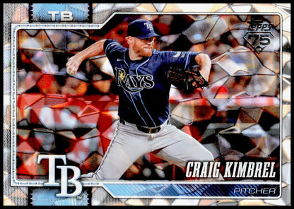 2026 Topps Update Craig Kimbrel Card Diamante Foil Tampa Bay Rays