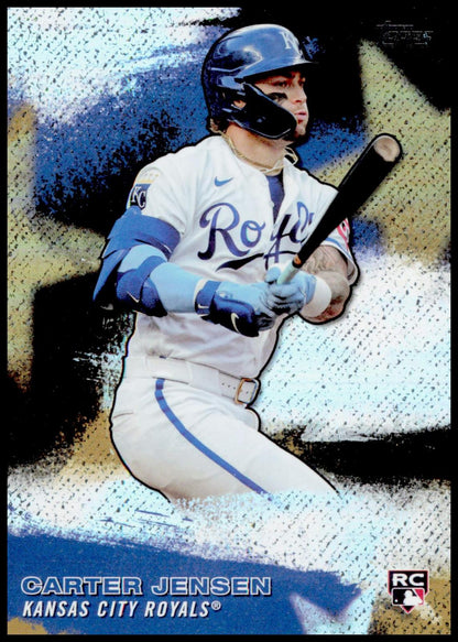 2026 Topps Update Carter Jensen Card Stars of MLB Pink Kansas City Royals