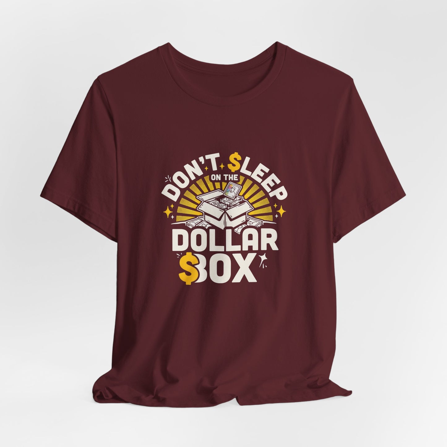 Dollar Sox Tee — "Don't Sleep" Vintage Money Graphic T-Shirt