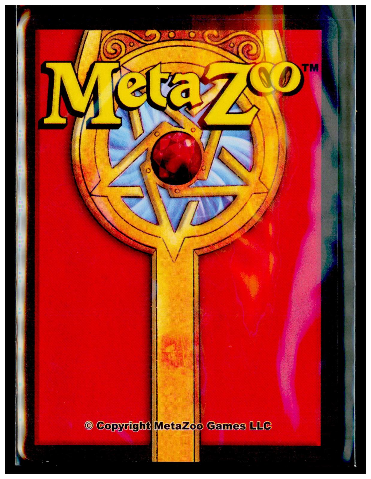 Drowned Sea Orb 038/165 Gold UFO First Edition MetaZoo Near Mint