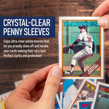 1,000 Pack Bulk Penny Sleeves | Standard Size Clear Protection