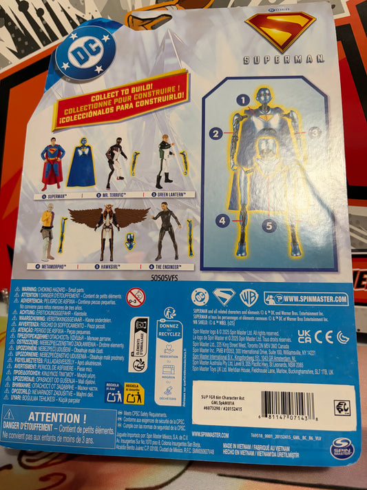 DC Studios Superman 6-Inch Action Figure – Spin Master Collect-to-Build Series