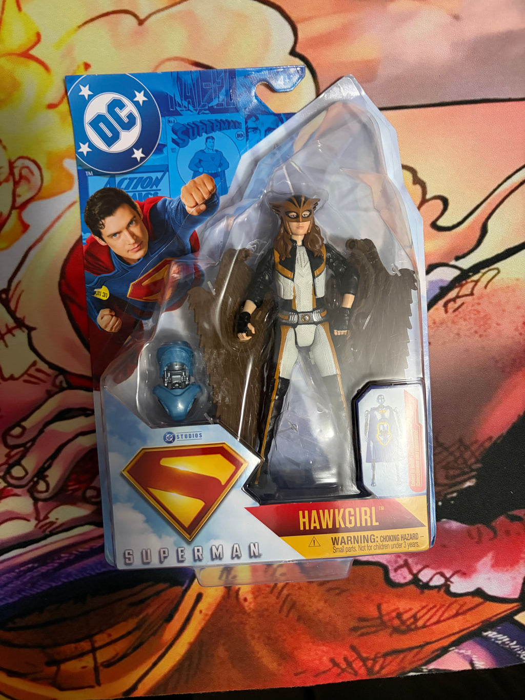 DC Studios Hawkgirl 6-Inch Action Figure – Spin Master Collect-to-Build Series