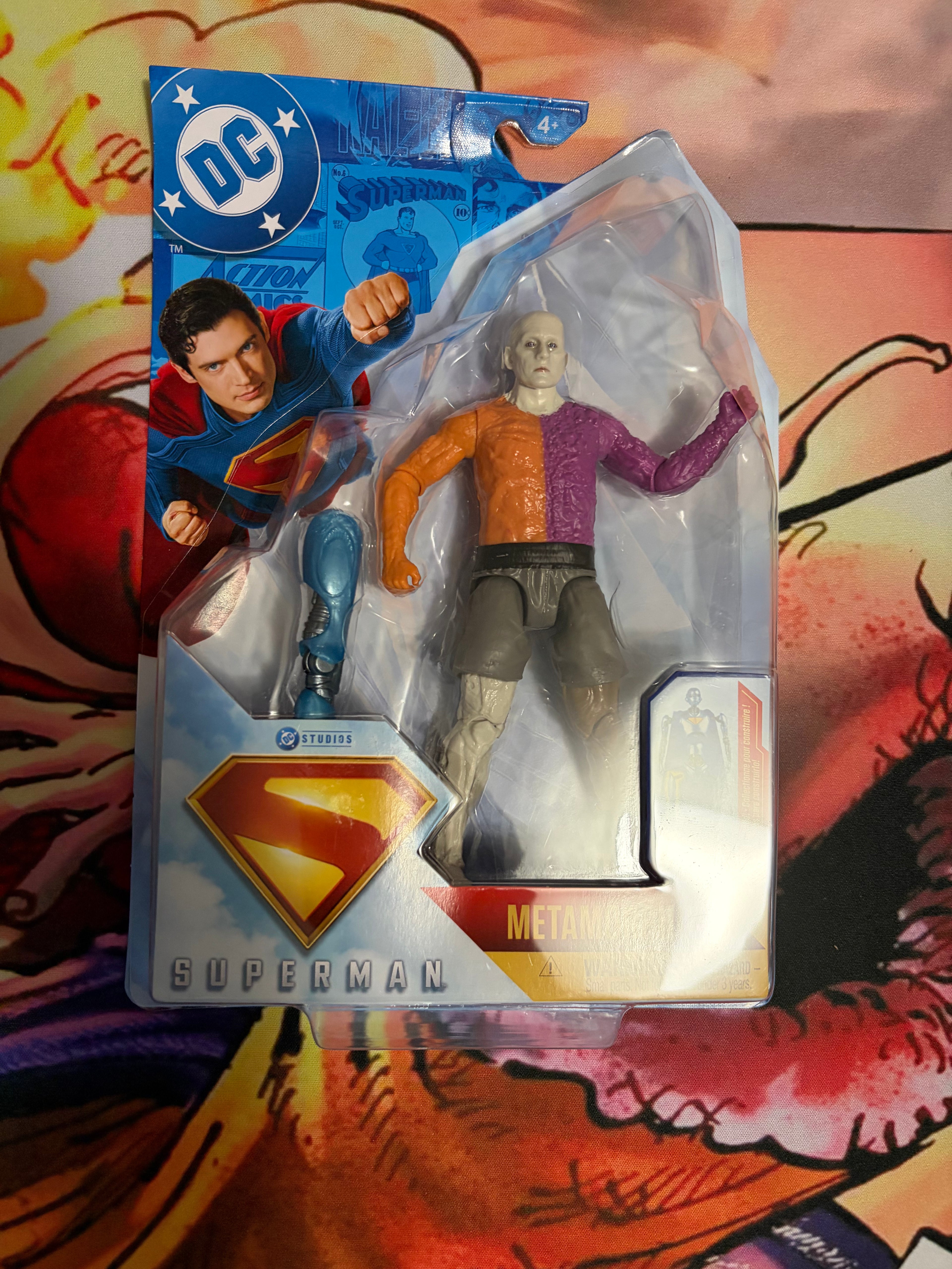 DC Studios Metamorpho 6-Inch Action Figure – Spin Master Collect-to-Build Series