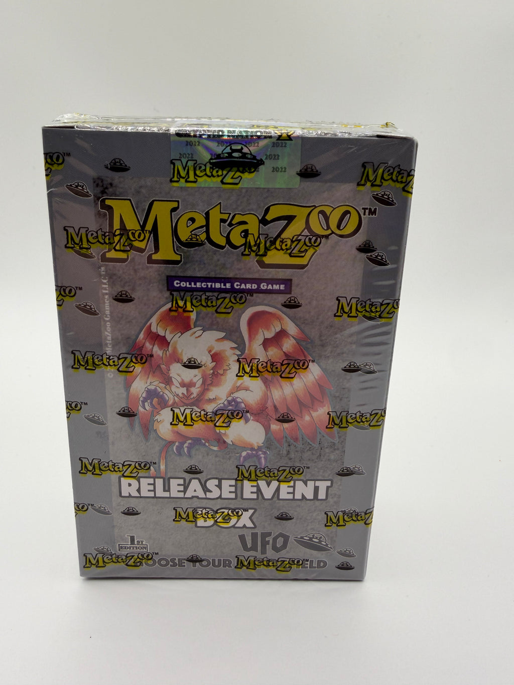 MetaZoo UFO 1st Edition Release Event Box Sealed 2022 Cryptid Nation UFO Set