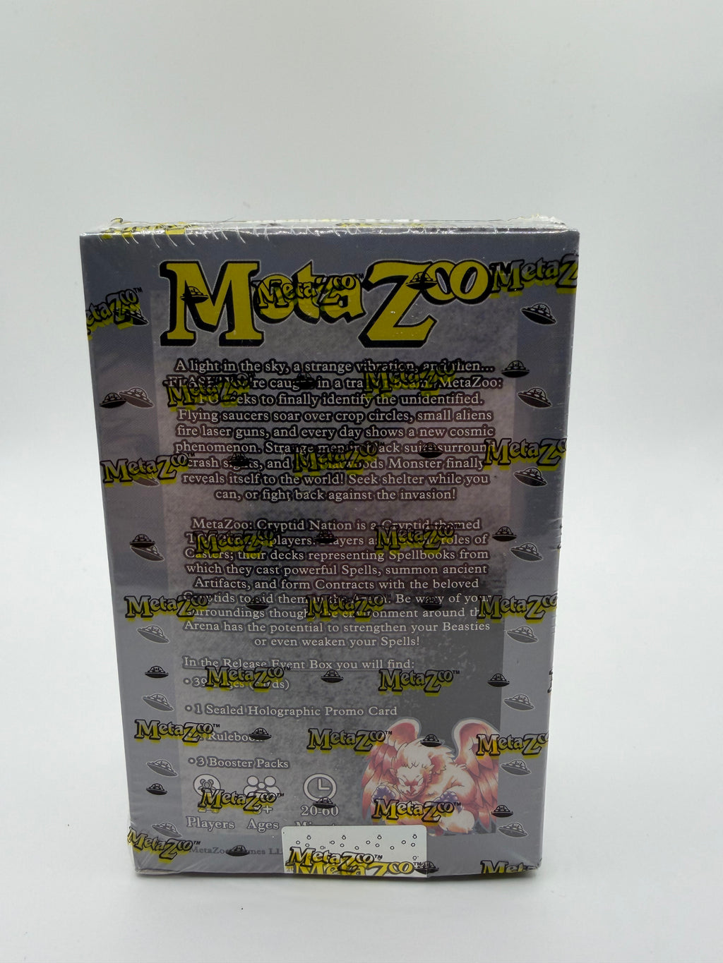 MetaZoo UFO 1st Edition Release Event Box Sealed 2022 Cryptid Nation UFO Set