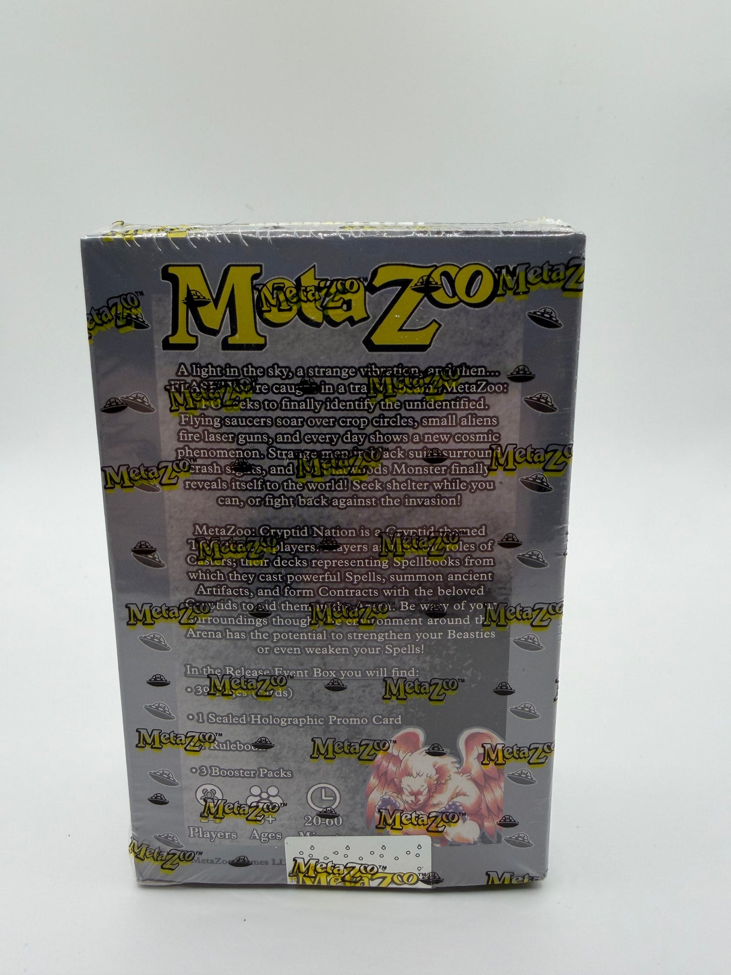 MetaZoo UFO 1st Edition Release Event Box Sealed 2022 Cryptid Nation UFO Set