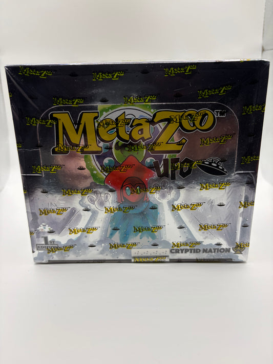 MetaZoo UFO 1st Edition Release Event Box Sealed 2022 Cryptid Nation New