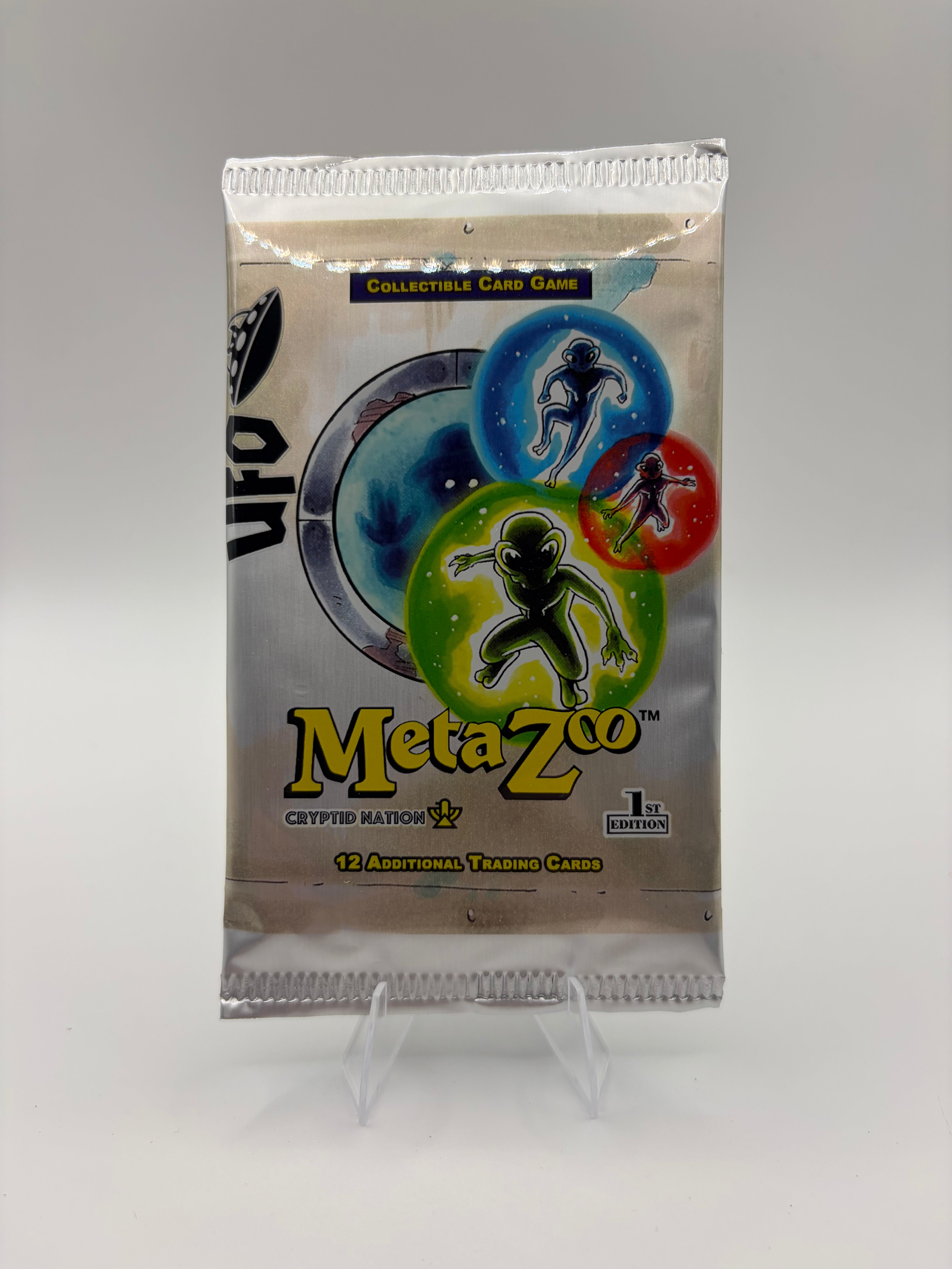 MetaZoo UFO 1st Edition Booster Pack Sealed 2022 Cryptid Nation NEW
